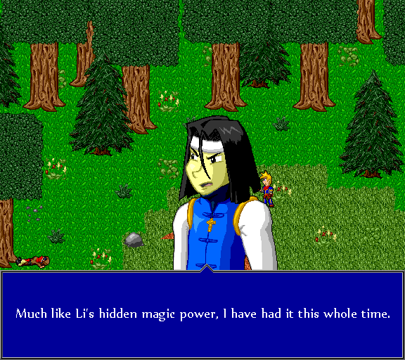 Much like Li's hidden magic power, I have had it this whole time.