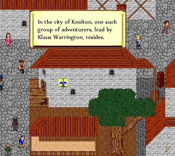 In the city of Knolton, one such group of adventurers, led by Klaus Warrington, resides.
