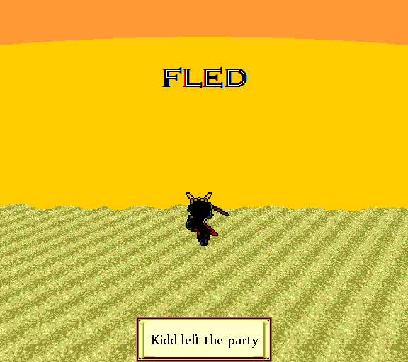 Kidd left the party