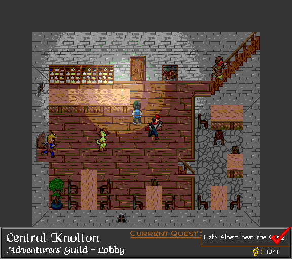 Adventurers' Guild lobby