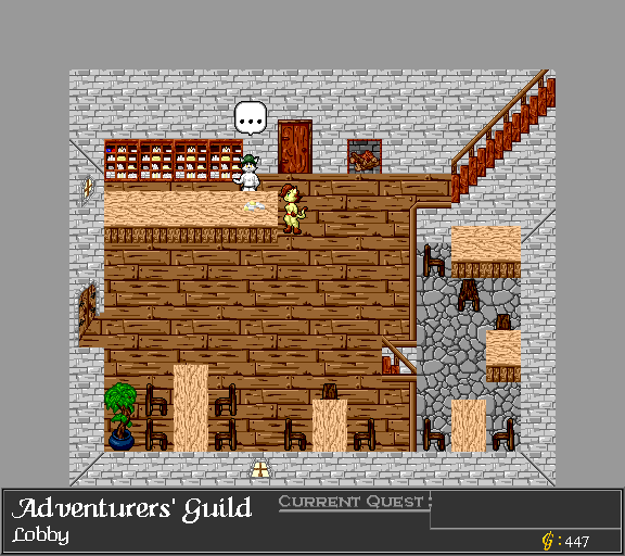 Adventurers' Guild lobby
