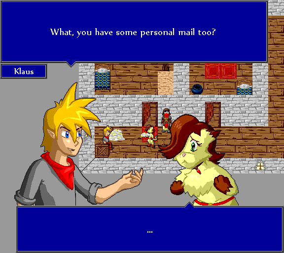 What, you have some personal mail too?