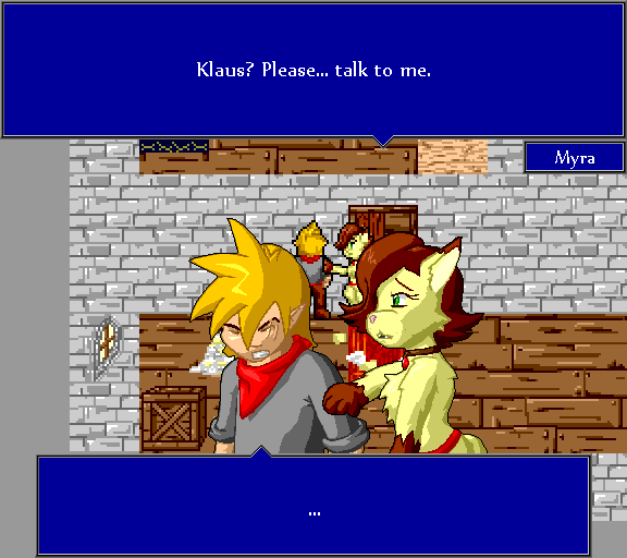 Klaus? Please... talk to me.