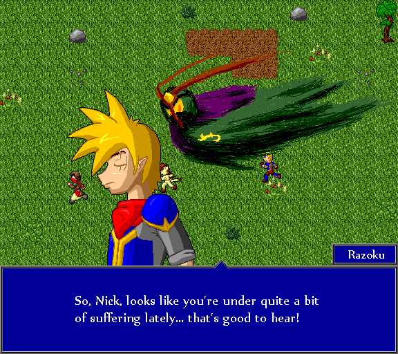 So, Nick, looks like you're under quite a bit of suffering lately... that's good to hear!