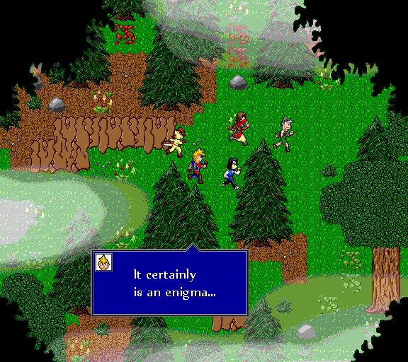 It certainly is an enigma...