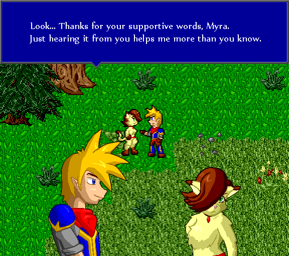 Look... Thanks for your supportive words, Myra. Just hearing it from you helps me more than you know.