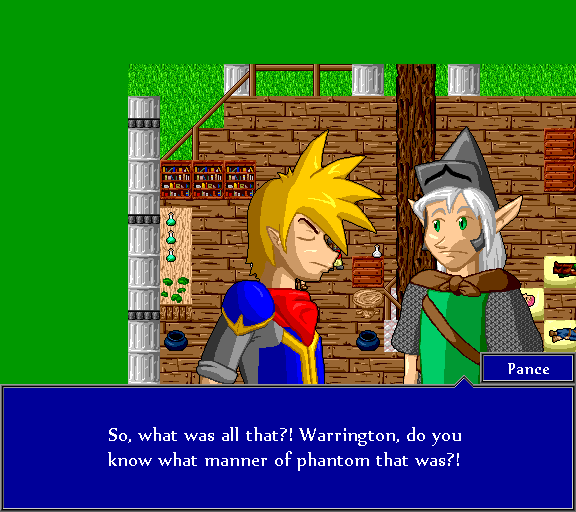 So, what was all that?! Warrington, do you know what manner of phantom that was?!