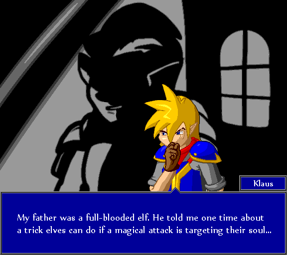 My father was a full-blooded elf. He told me one time about a trick elves can do if a magical attack is targeting their soul...