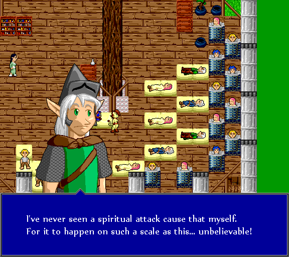 I've never seen a spiritual attack cause that myself. For it to happen on such a scale as this... unbelievable!