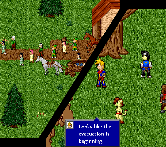 Looks like the evacuation has begun.