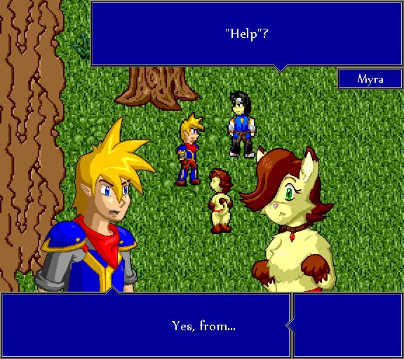 "Help"? Yes, from...