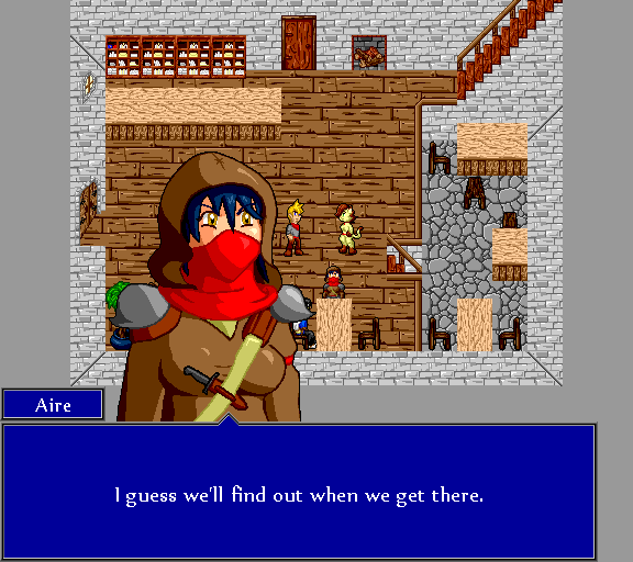 I guess we'll find out when we get there.