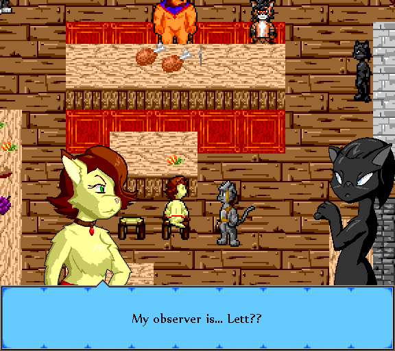 My observer is... Lett??