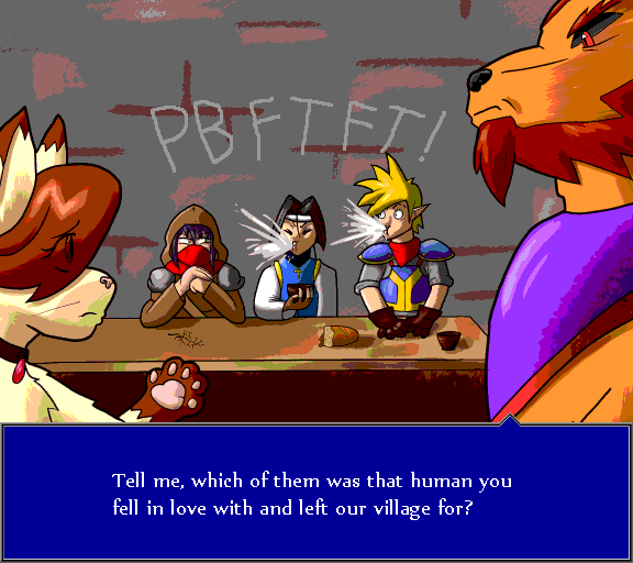 Tell me, which of them was that human you fell in love with and left our village for?