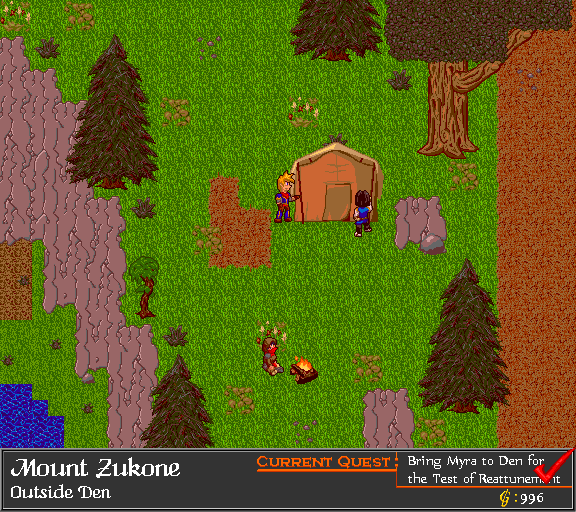 Mount Zukone outside Den