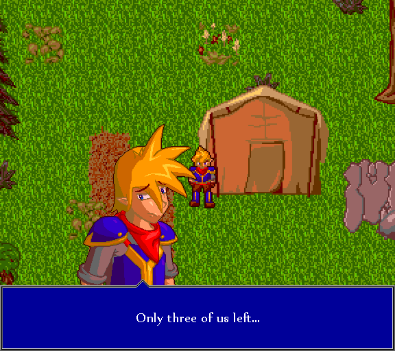 Only three of us left...