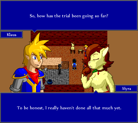 So, how has the trial been going so far? To be honest, I really haven't done all that much yet.