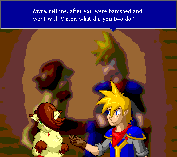 Myra, tell me, after you were banished and went with Victor, what did you two do?