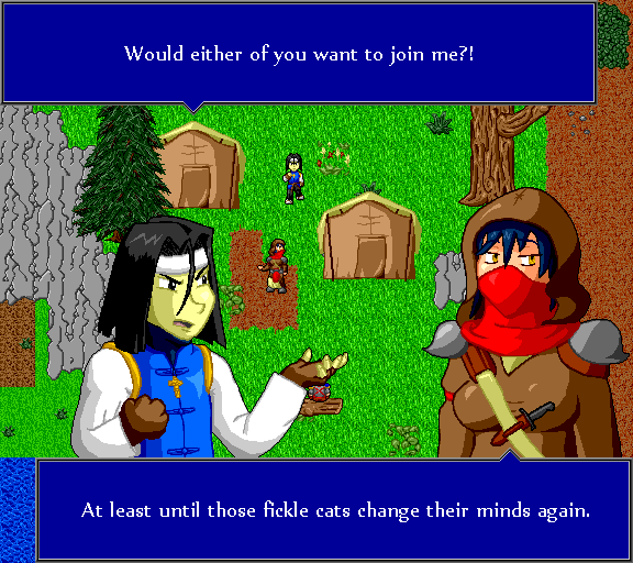 Would either of you want to join me?! At least until those fickle cats change their minds again.