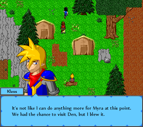 It's not like I can do anything more for Myra at this point. We had the chance to visit Den, but I blew it.