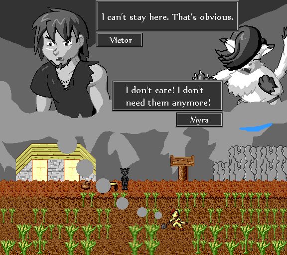 I can't stay here. That's obvious. I don't care! I don't need them anymore!