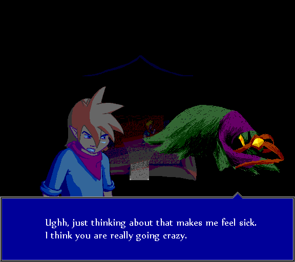 Ughh, just thinking about that makes me feel sick. I think you are really going crazy.