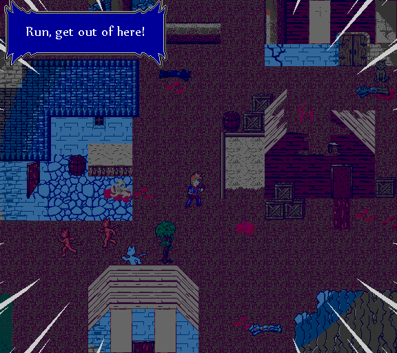 Run, get out of here!