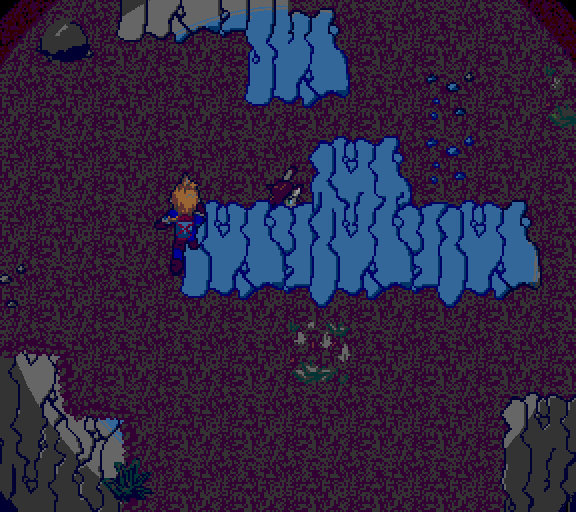 hide behind rock