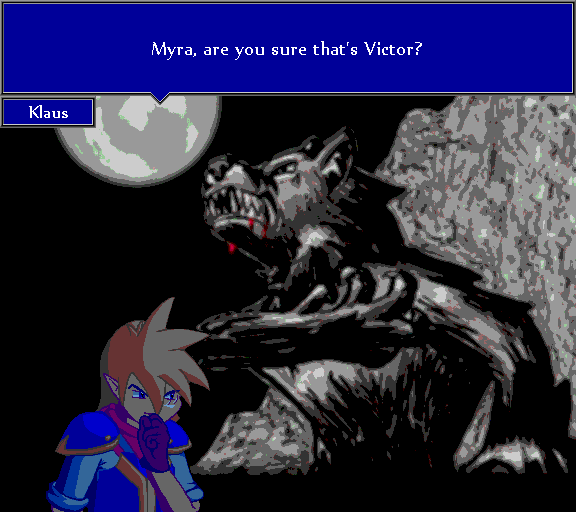 Myra, are you sure that's Victor?