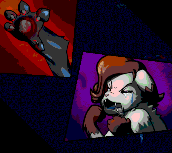 bloody claw