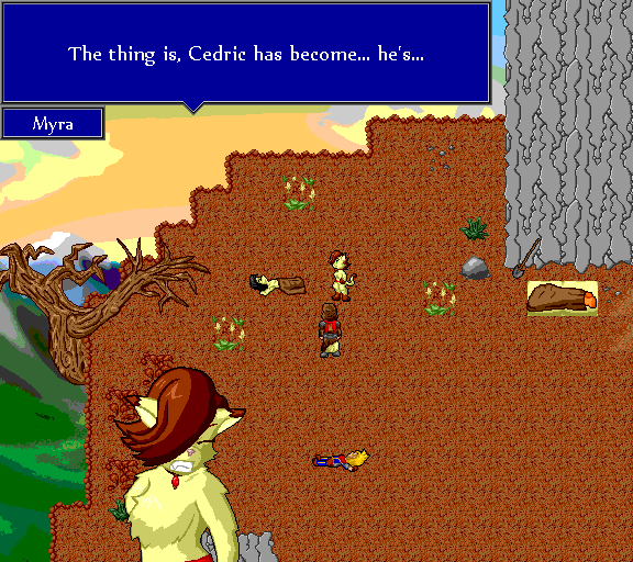 The thing is, Cedric has become... he's...