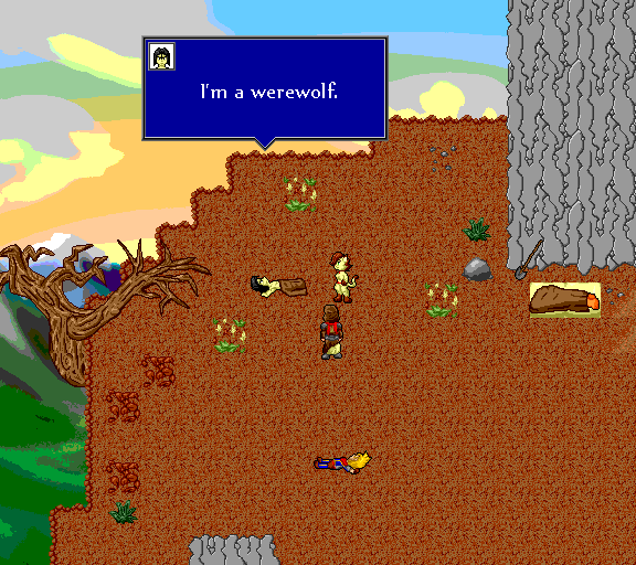 I'm a werewolf.