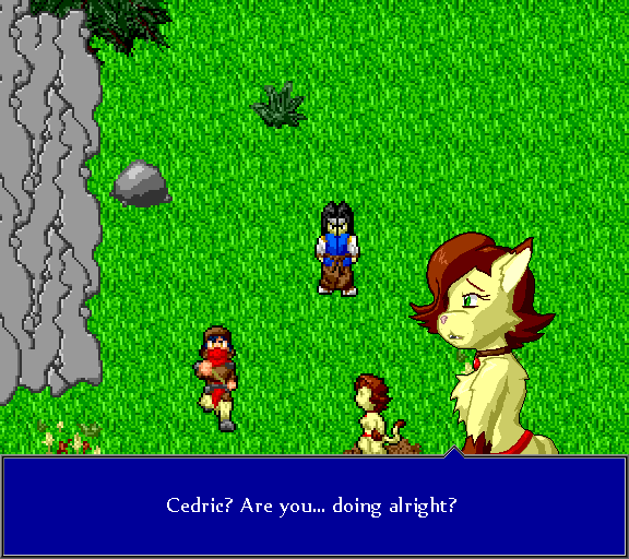 Cedric? Are you... doing alright?